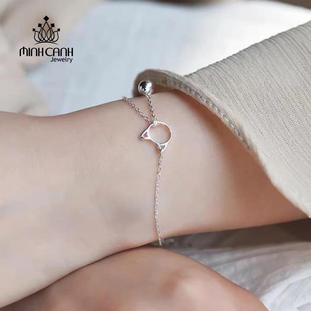 Lắc Tay Mèo Mix Chuông Bạc Ta - Minh Canh Jewelry