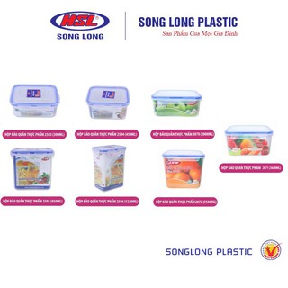 Hộp đựng thực phẩm CN chất lượng cao Song Long-(2503;2504;2505;2506;2870;2871;2872)