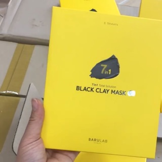 MẶT NẠ ĐẤT SÉT ĐEN 7 IN 1 TOTAL SOLUTION BLACK CLAY MASK