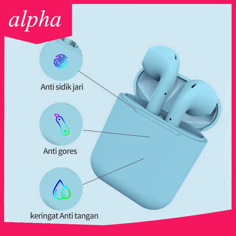 Tai Nghe Inpods I12 TWS Kết Nối Bluetooth 5.0 Mini Chất Lượng Cao điều Khiển âm Thanh