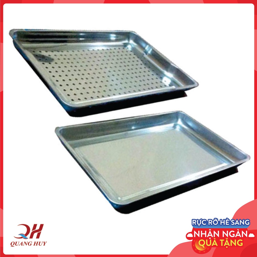 Khay nấu tủ cơm công nghiệp Quang Huy 60x40 nấu 5kg/mẻ, giá rẻ, ưu đãi hấp dẫn
