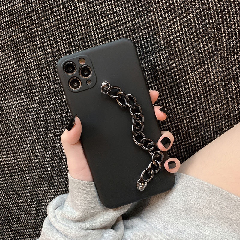 Ốp Điện Thoại Mềm Có Dây Đeo Cho IPhone 12 13 Pro Max 12 Mini IPhone 7 8 Plus XS Max XR IPhone 11 Pro Max Se 2020