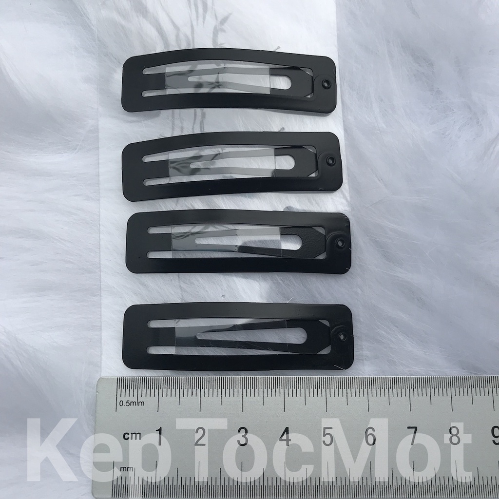 3 - 4 cái Kẹp tóc mái cute màu đen kt251