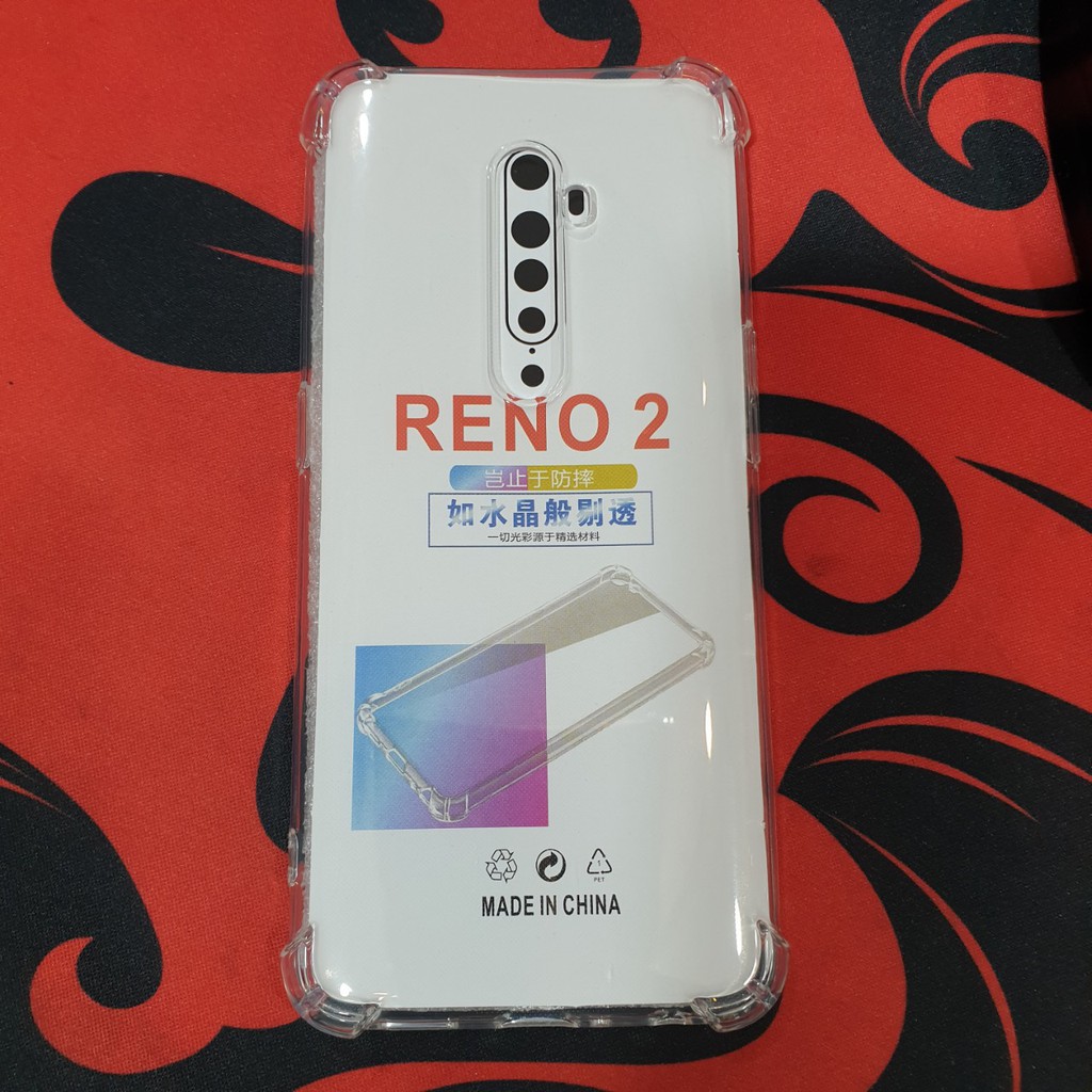 Ốp lưng chống sốc 4 góc trong suốt OPPO Reno 2/ 2F/ F9/ A7/ A5S/ A12/ A5 2020/ A9 2020/ A1K/ A91/ Reno 3/ 3 Pro/ A92S