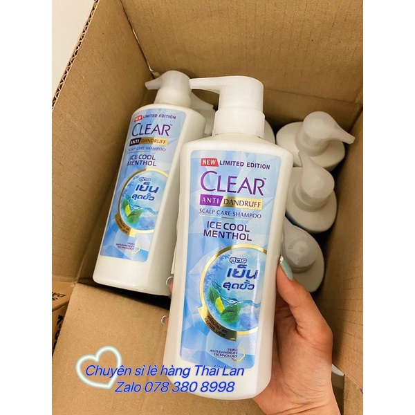 DẦU GỘI CLEAR THÁI 480ml