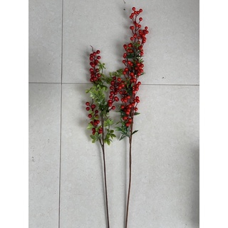 Đào đông cổ mới,quả chùm decor trang trí