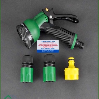 Vòi xịt rửa xe - vòi bơm tăng áp thông minh 8 chế độ khác nhau