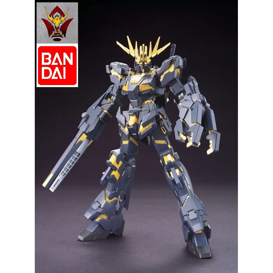 Mô Hình Lắp Ráp HG Banshee Destroy Mode Gundam Bandai Rx-0 02 1/144 Hguc Đồ Chơi