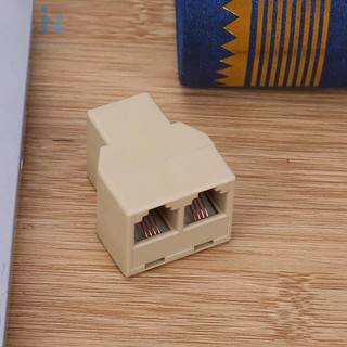 Đầu nối chia dây điện thoại 1 ra 2 RJ11