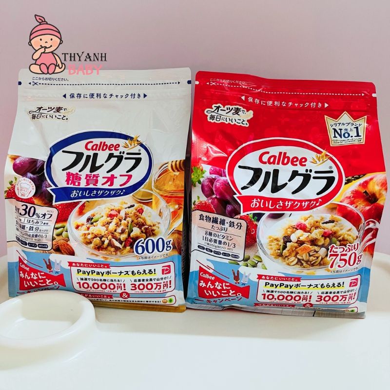 Ngũ cốc Calbee, Ngũ cốc hoa quả Calbee