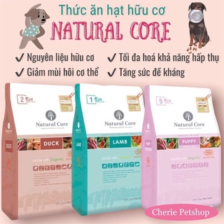 Thức ăn hạt thịt cừu & vịt Natural Core cho chó