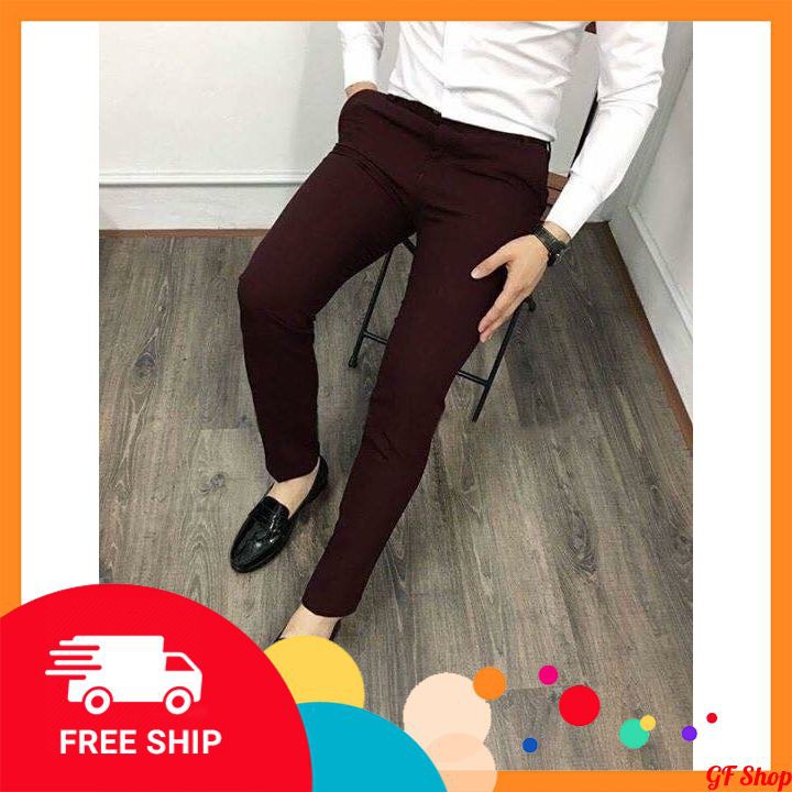 Quần tây _ Quần âu nam phong cách Hàn Quốc ⚡FREESHIP⚡nhập mã[GFSHOP20] GIẢM 20K,👖 thiết kế đơn giản,sang trọng lịch lãm.