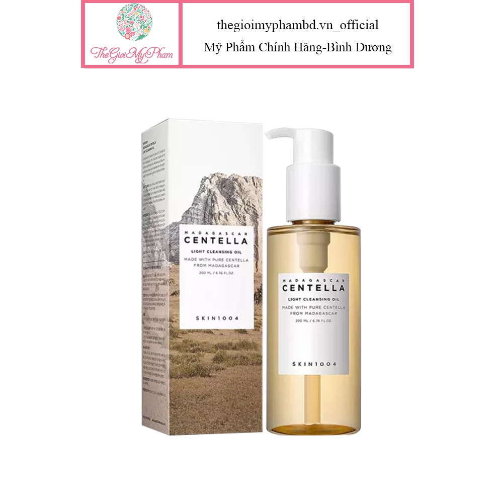 Dầu Tẩy Trang Skin1004 Madagascar Centella Light Cleansing Oil 200ml
