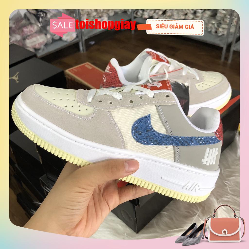 GIÀY AF1 DUNK SP VỆT XANH_giày thể thao vệt xanh đỏ thiết kế độc đáo giày nam nữ full bill box ✔✔✔