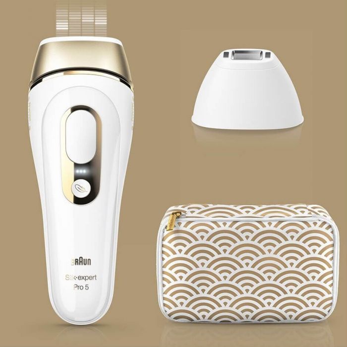 Máy triệt lông Braun Silk Expert Pro 5 PL5137 triệt lông tại nhà vĩnh viễn - Shop Viloet