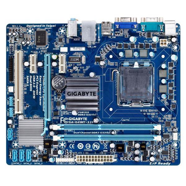 Mainboard GIGABYTE G41 Box RENEW BẢO HÀNH 1NĂM - SK 775 DÙNG RAM 3 E8600 E8400 G41 ASUS