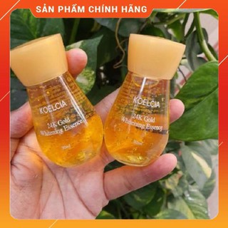Tinh chất vàng dưỡng trắng da dưỡng ẩm Soo & Mee 24k Premium Gold Whitening Essence 30ml [Cam Kết Chuẩn Hàn]