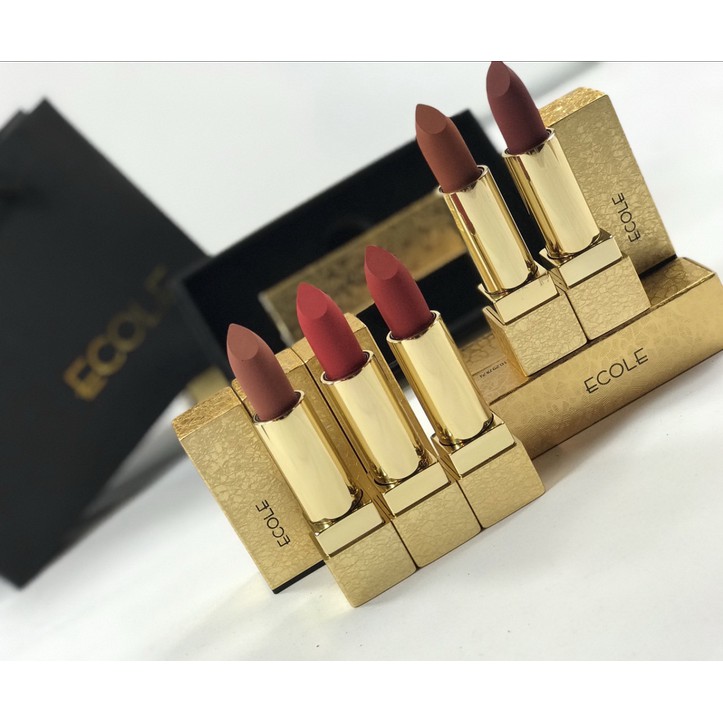 Son thỏi lì Ecole delight lipstick  Ver2 3.5g (NEW )