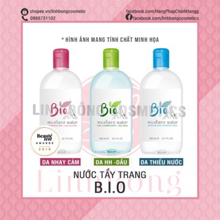 TẨY TRANG NỘI ĐỊA PHÁP BIO MICELLAR WATER FRANCE 500ML