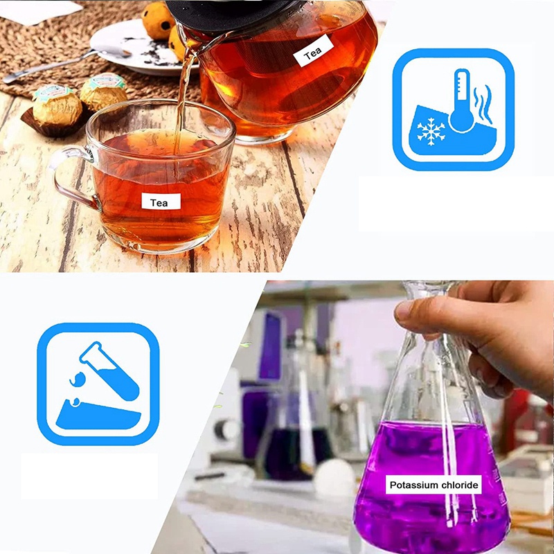 Bộ 10 Cuộn Băng Keo Trắng 12mm 0.47 Thay Thế Cho Máy In Nhãn Brother TZe-231 TZe Tz