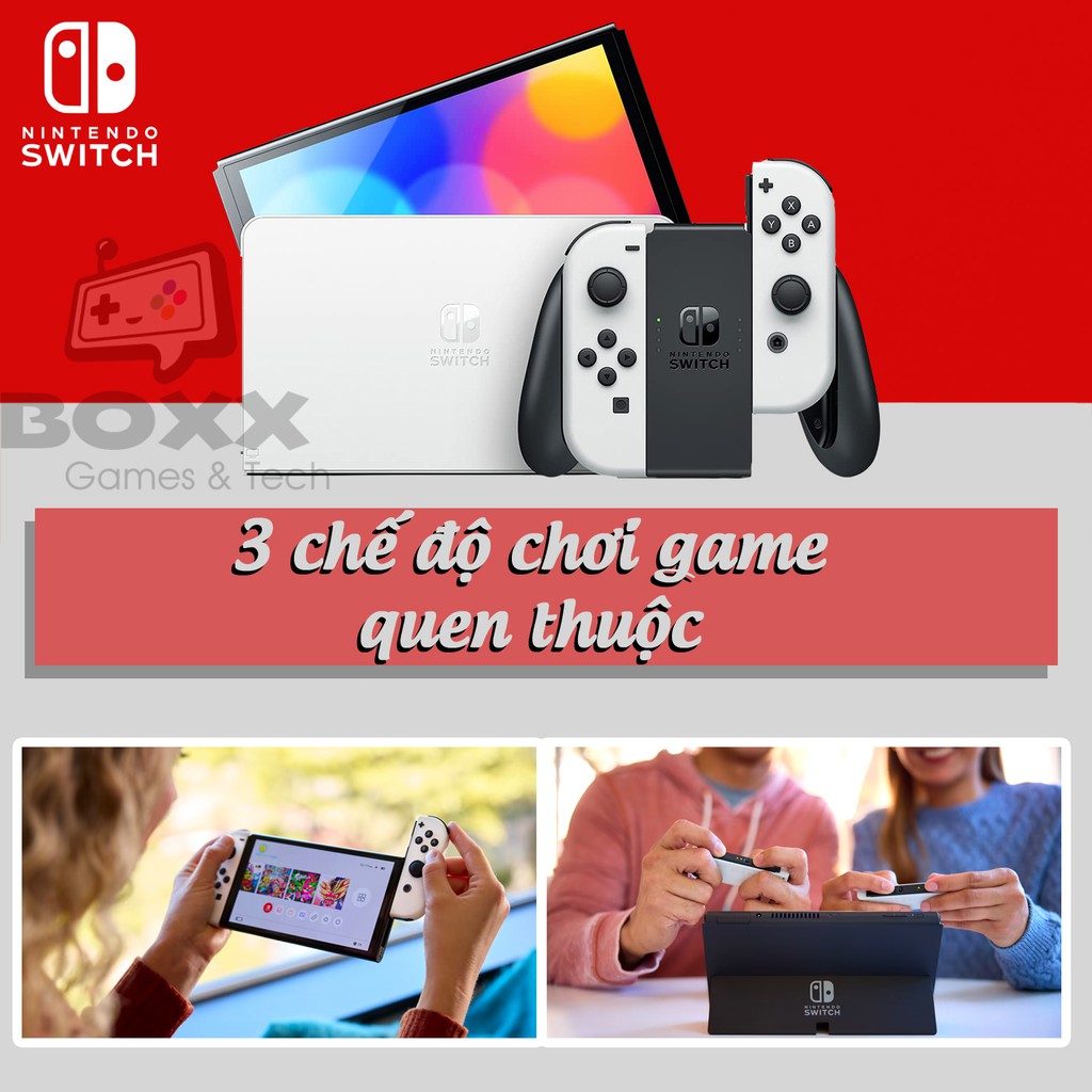 Máy chơi game Nintendo Switch OLED, Nintendo Switch Oled 2021 Kèm quà tặng | WebRaoVat - webraovat.net.vn