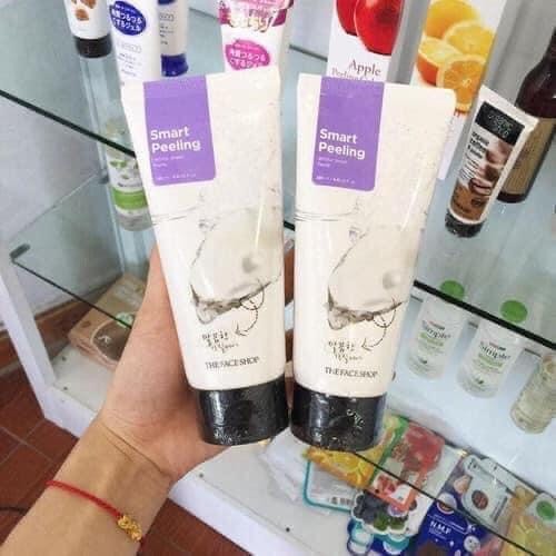 Tẩy da chết ngọc trai The Face Shop Smart Peeling 120ml