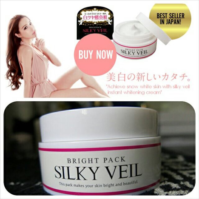 Kem trắng da Silky Veil Nhật Bản