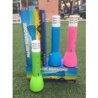 K088i nhựa Míc hát micro karaoke Loa kèm micro 3 trong 1 kết nối Bluetooth.