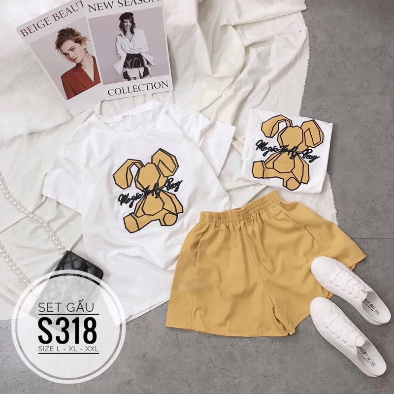 Bigsize bộ gấu S318
