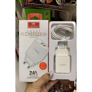 Cốc + cáp sạc lightning/micro/typec - HÃNG EARLDOM -BH12 THÁNG