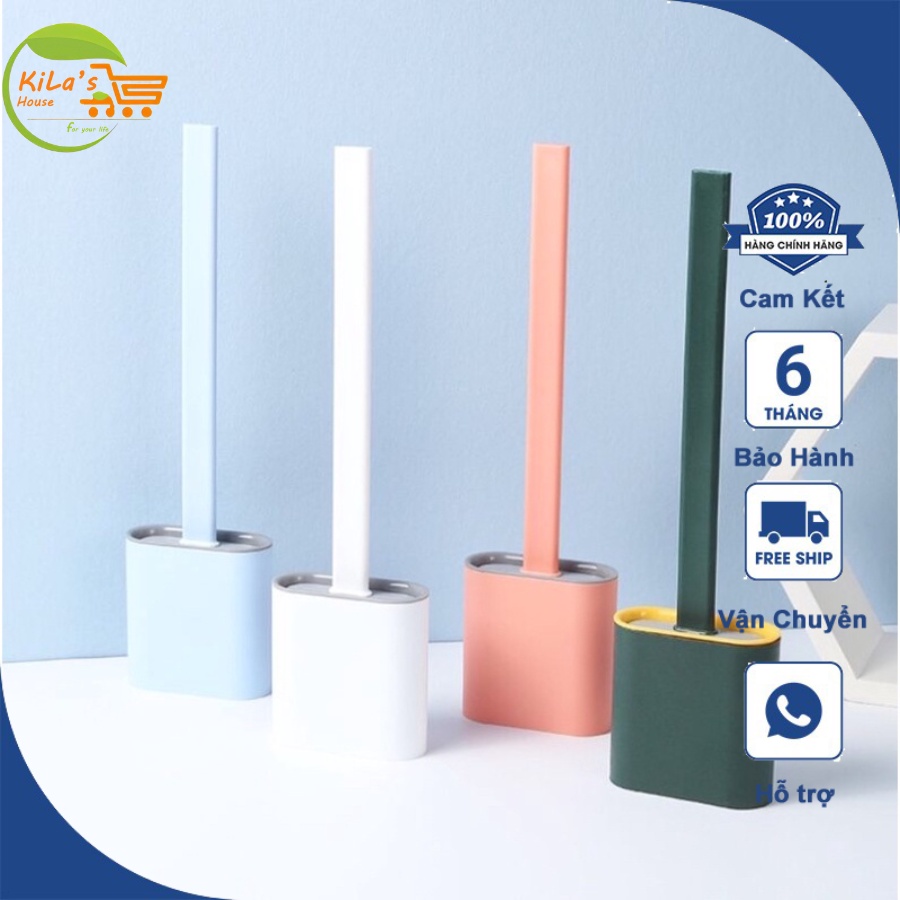 Cọ bồn cầu  𝐅𝐑𝐄𝐄𝐒𝐇𝐈𝐏  Cọ vệ sinh nhà tắm bồn cầu toilet siêu sạch chất liệu silicon