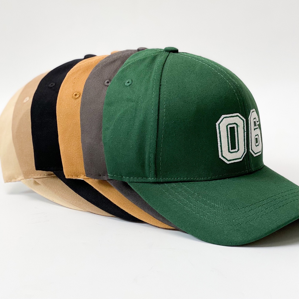 Mũ lưỡi trai thời trang nam nữ thêu chữ 06 phong cách nón kết đẹp AH1671