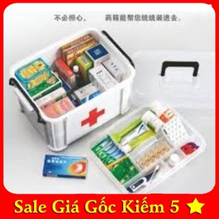 [SALE GỐC] HỘP THUỐC Y TẾ GIA ĐÌNH 3 TẦNG.