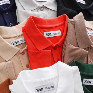 Áo thun trơn có cổ, polo basic men 2021