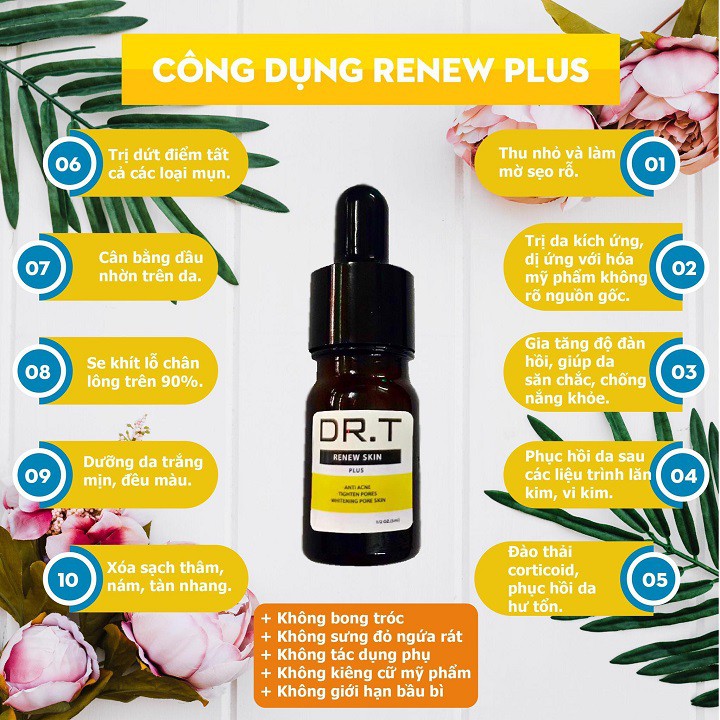 Renew skin Dr T Cổ Mộc Lan