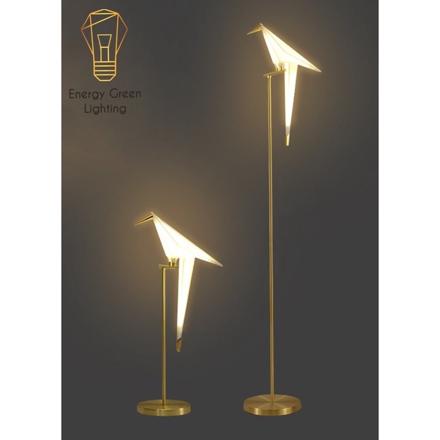 Đèn Cây Đứng Chim Hạc Cao Cấp Energy Green Lighting DB-C1 - Cao 165cm - Trang Trí Phòng Khách,Phòng Ngủ,Đọc Sách