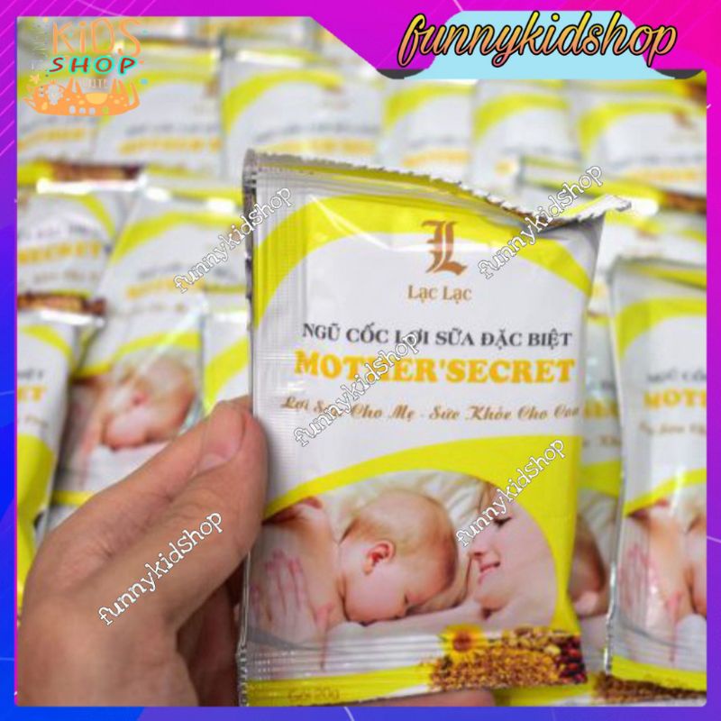 Ngũ cốc lợi sữa Ngũ cốc lợi sữa lạc lạc (1 hộp 30 gói)- Ngũ cốc lợi sữa long liên | BigBuy360 - bigbuy360.vn