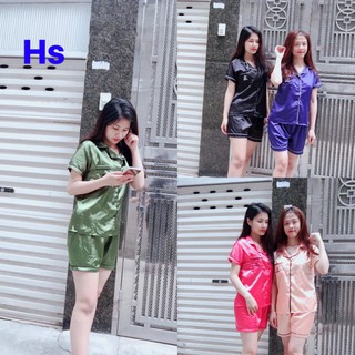 FS99K_bộ pizama đùi phi lụa bóng sl987289