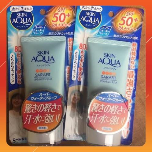 Kem Chống Nắng Skin Aqua Sarafit UV Essence SPF 50+/PA++++ 80g