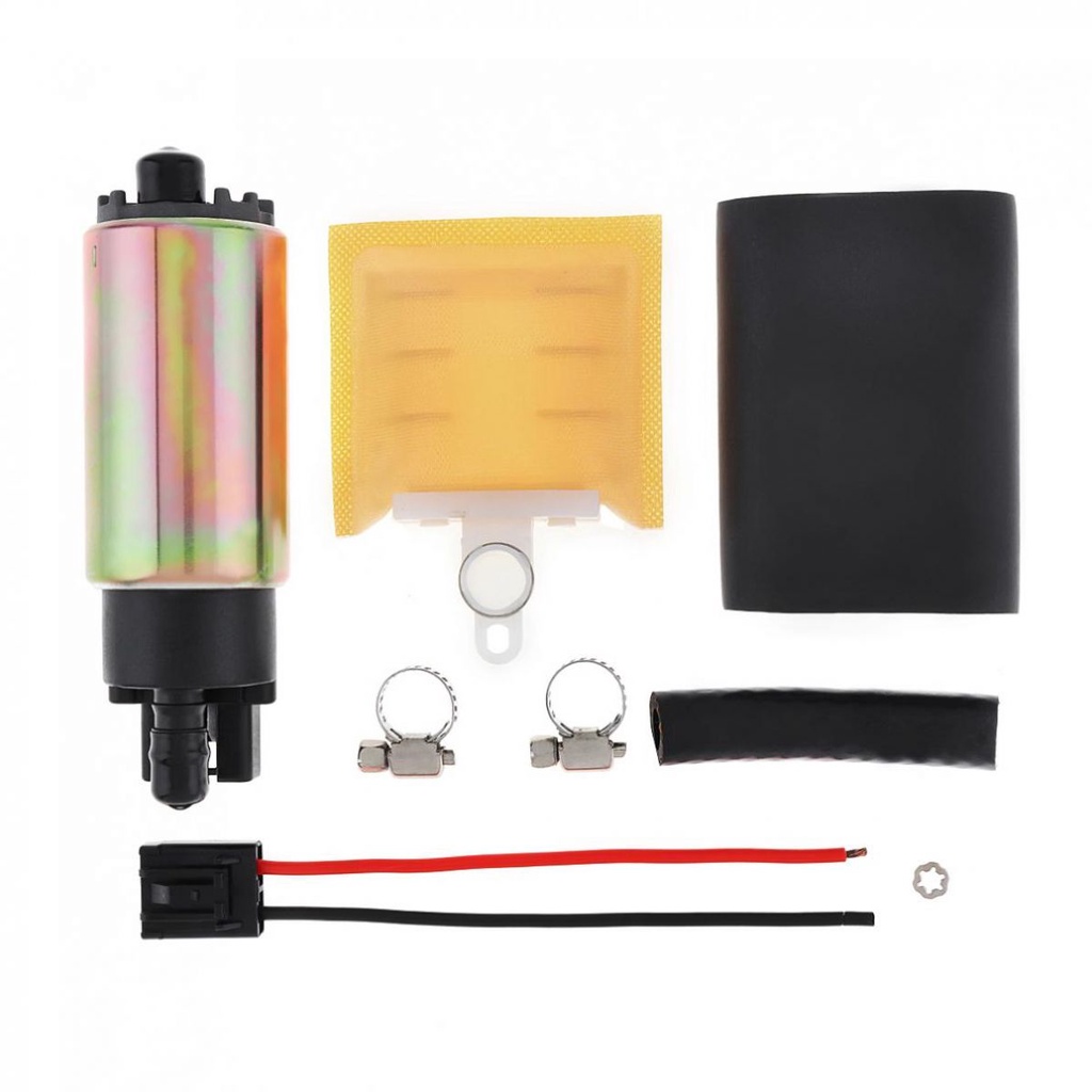 Bơm Nhiên Liệu Điện Lưu Lượng Cao 12V 255 LPH Cho Toyota/Suzuki/Honda/Jeep/KIA/H Hyundai/Mitsubishi