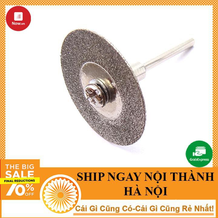 Đĩa Cắt Hợp Kim 35mm - Có Kèm Trục Cắt (Lưỡi Cắt Phíp Đồng) Giá Rẻ - NTHN