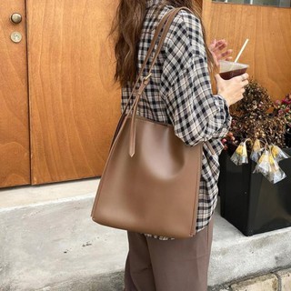 Túi tote cao cấp da Pu mềm, đeo vai nữ ulzzang,  đựng A4, đi học, đi làm
