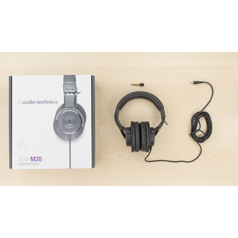 Audio Technica ATH M20x - Tai nghe kiểm âm hàng đầu Nhật Bản
