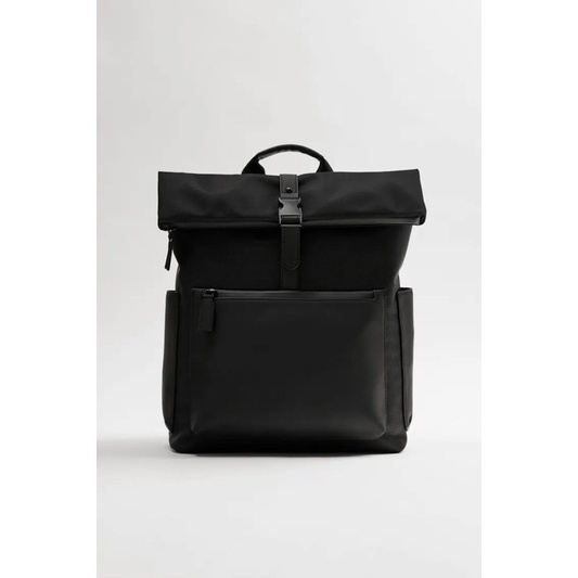 TNS - Balô Z•a•ria Tri-Color Leather Backpack-full màu