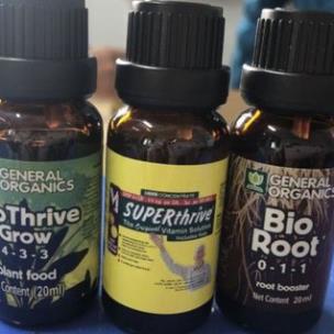 Bộ 3 chăm sóc lan BIO ROOT, SUPER THRIVE, BIO THRIVE GROW 20ml ;