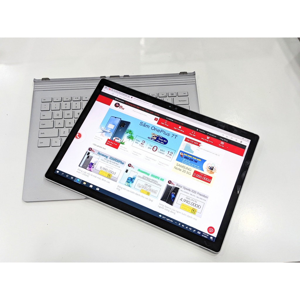 Máy tính bảng Microsoft Surface Book 1 | Phiên bản 8/128G | Tại Playmobile | WebRaoVat - webraovat.net.vn