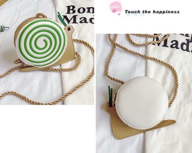 Túi mini Ong Bọ Ốc Sên