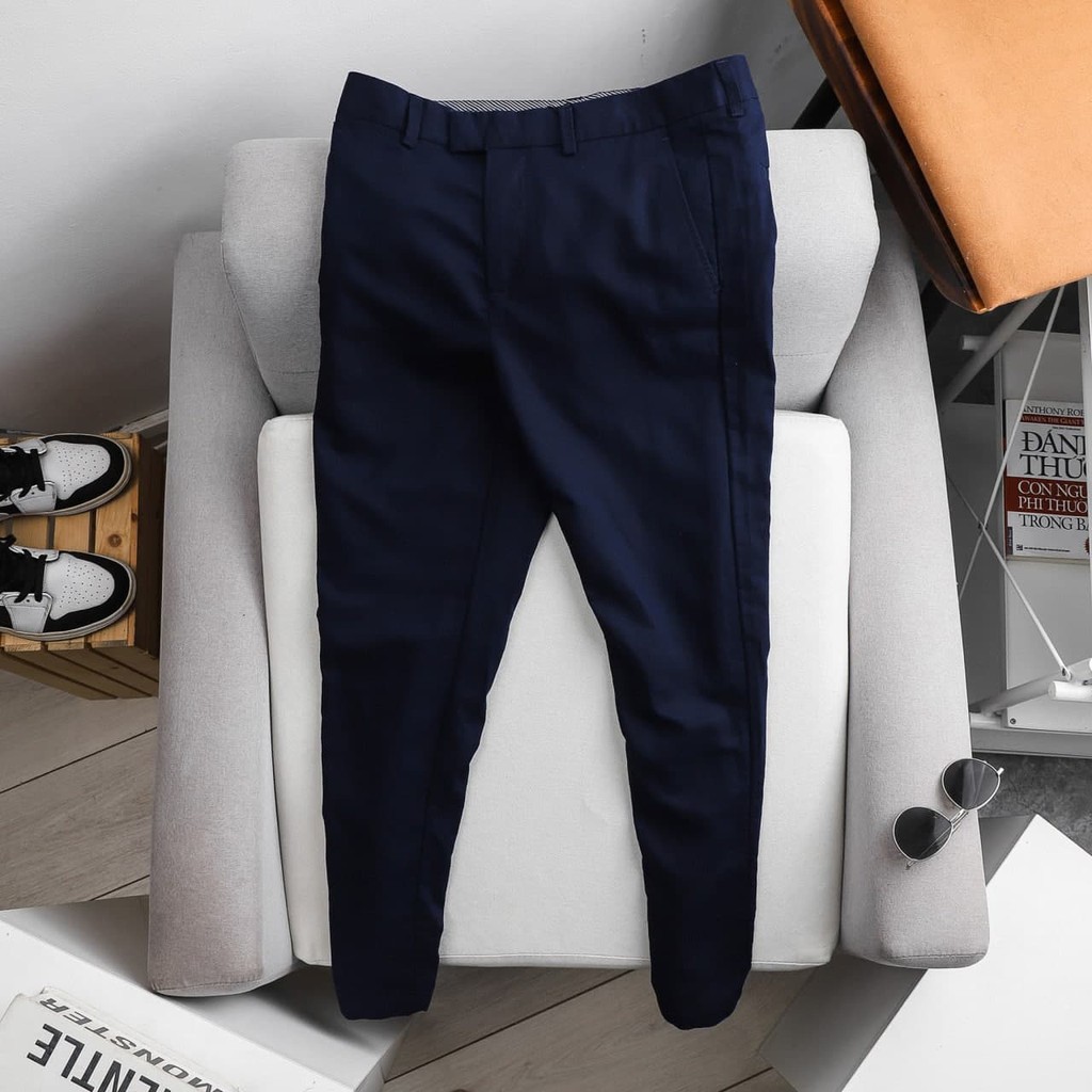 Quần Âu Nam LCT QAL4 Quần Tây Nam Cao Cấp Mẫu Quần Âu Trouser linen Màu Basic Dễ Mix