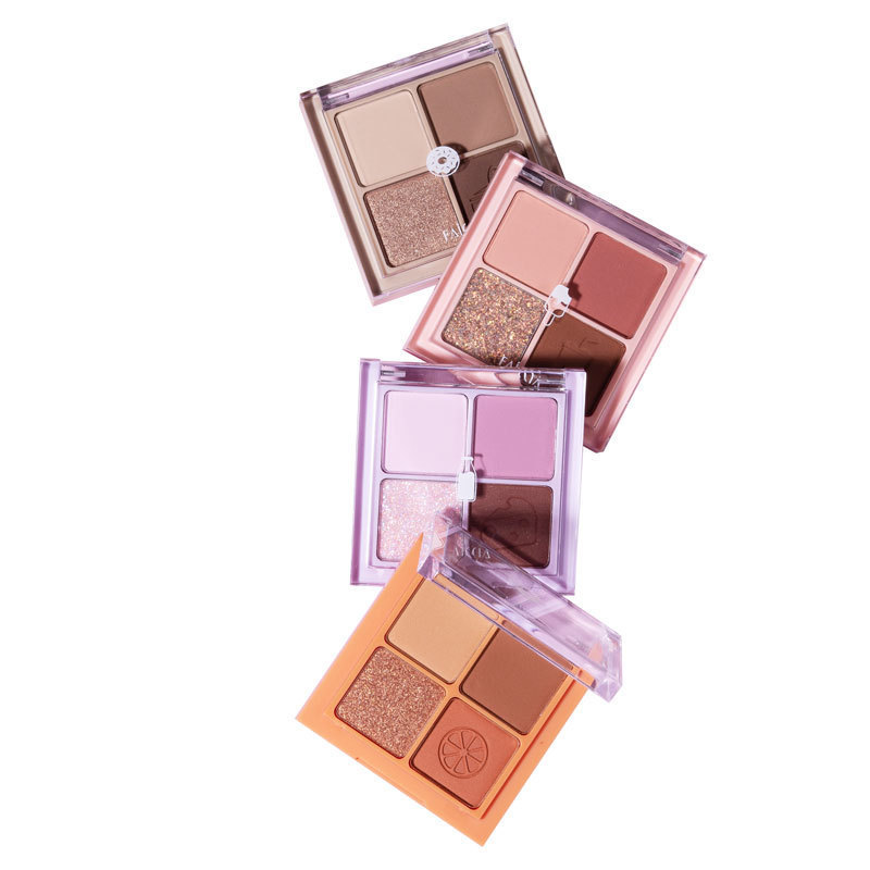 FAICCIA four-color eye shadow   bảng màu đẹp, chống nước, lâu trôi, có dưỡng | BigBuy360 - bigbuy360.vn