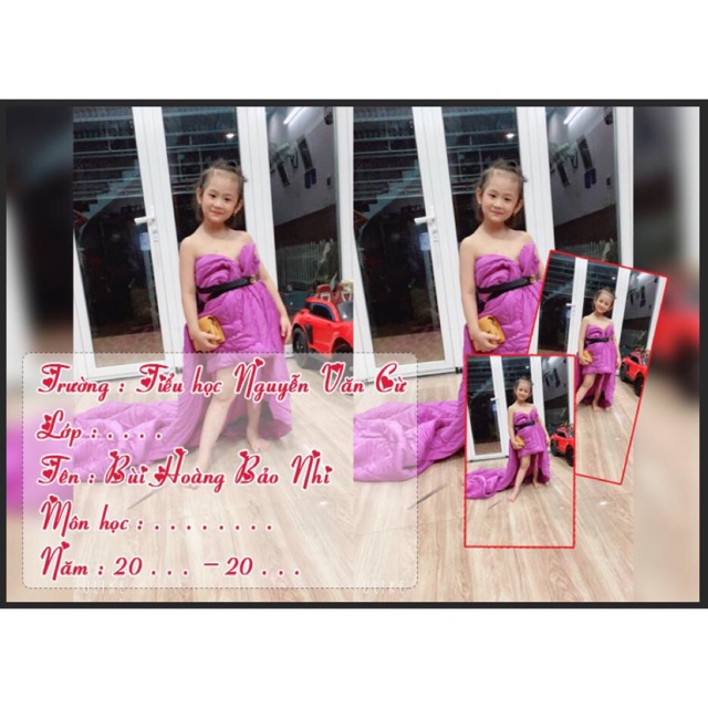 Nhãn vở in theo yêu cầu dành cho bé yêu ❤️❤️❤️